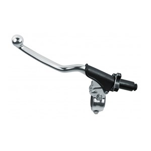 CLUTCH LEVER FORGED ASSEMBLY WITH BEARINGS + FAST ADJUST UNIVERSAL SILVER